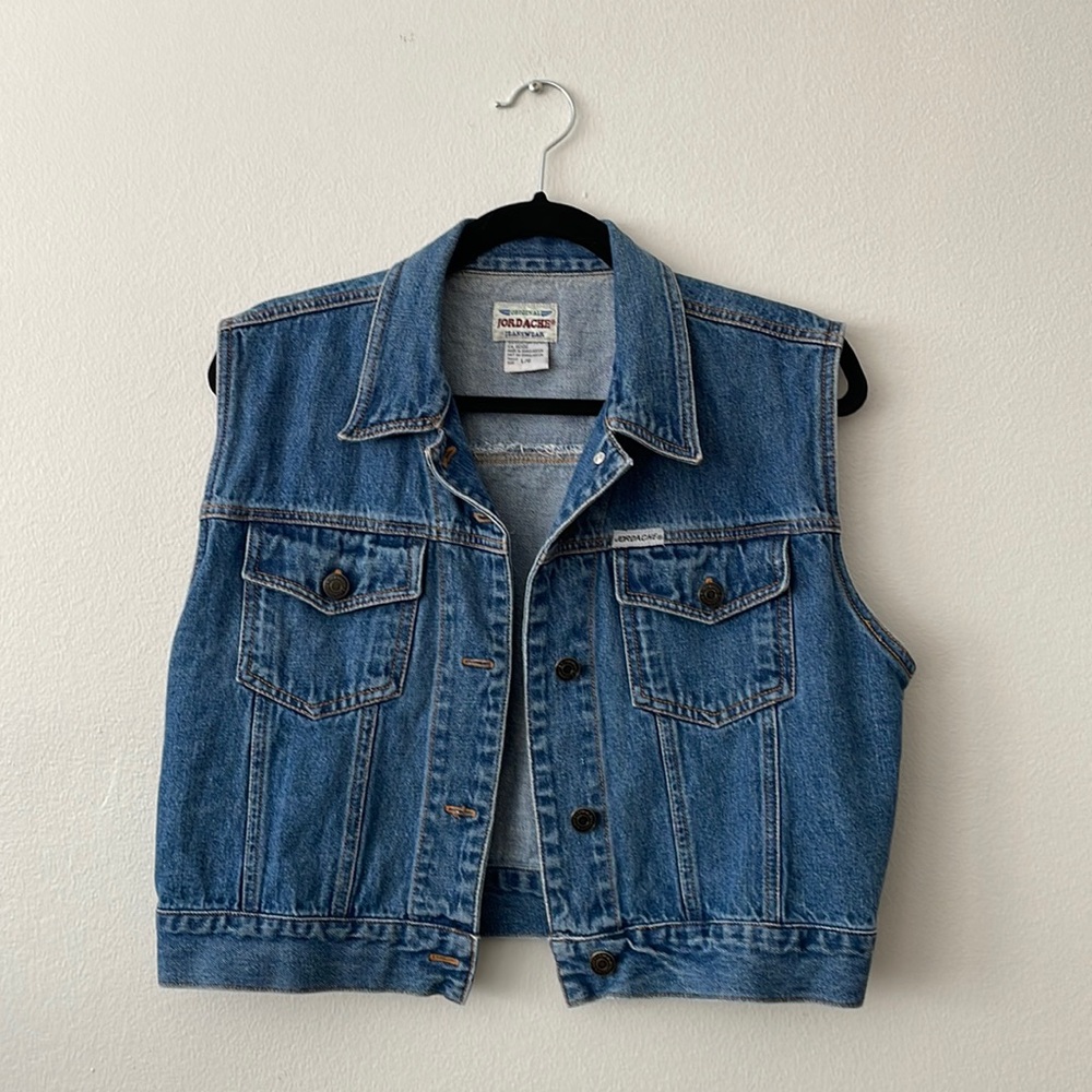 Vintage Jean Vest